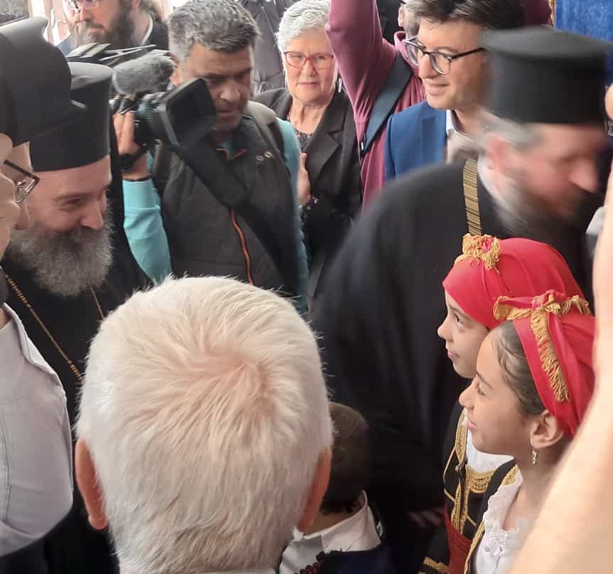 ανακηρύχθηκε επίτιμος δημότης Λάρισας ο Αρχιεπίσκοπος Αυστραλίας κ. Μακάριος 