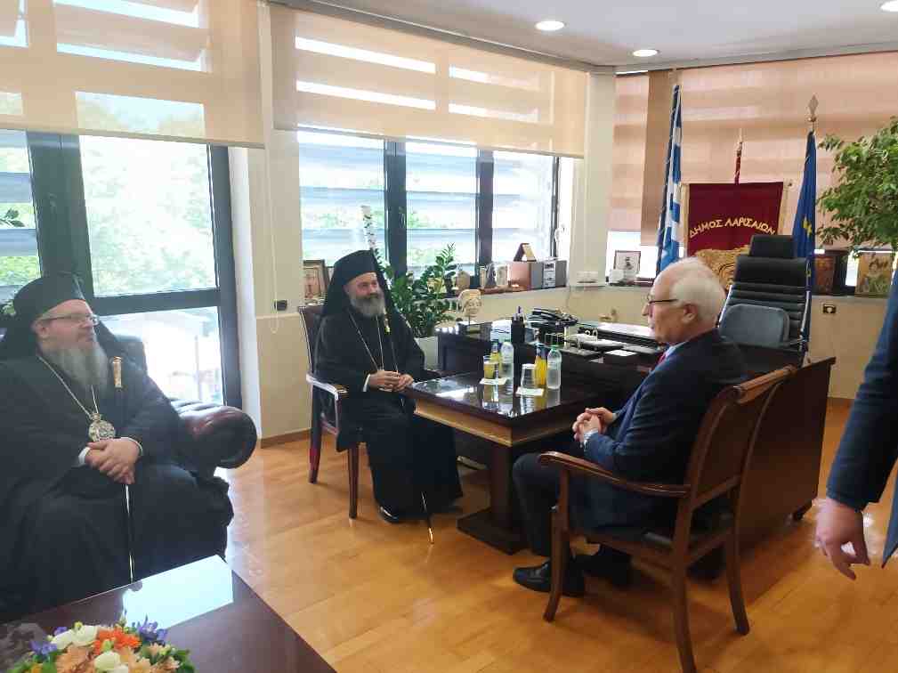 ανακηρύχθηκε επίτιμος δημότης Λάρισας ο Αρχιεπίσκοπος Αυστραλίας κ. Μακάριος 