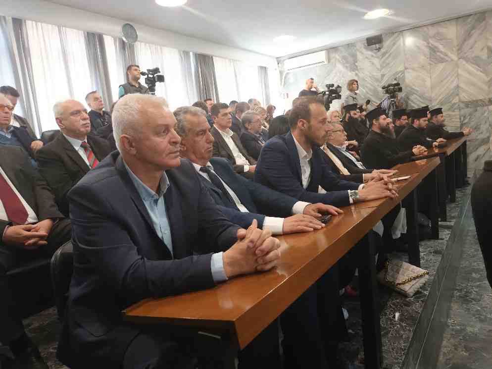 ανακηρύχθηκε επίτιμος δημότης Λάρισας ο Αρχιεπίσκοπος Αυστραλίας κ. Μακάριος 