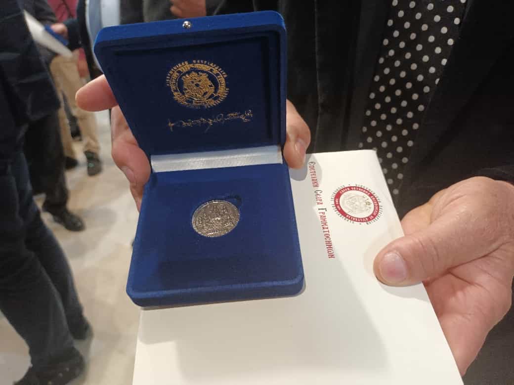 ανακηρύχθηκε επίτιμος δημότης Λάρισας ο Αρχιεπίσκοπος Αυστραλίας κ. Μακάριος 