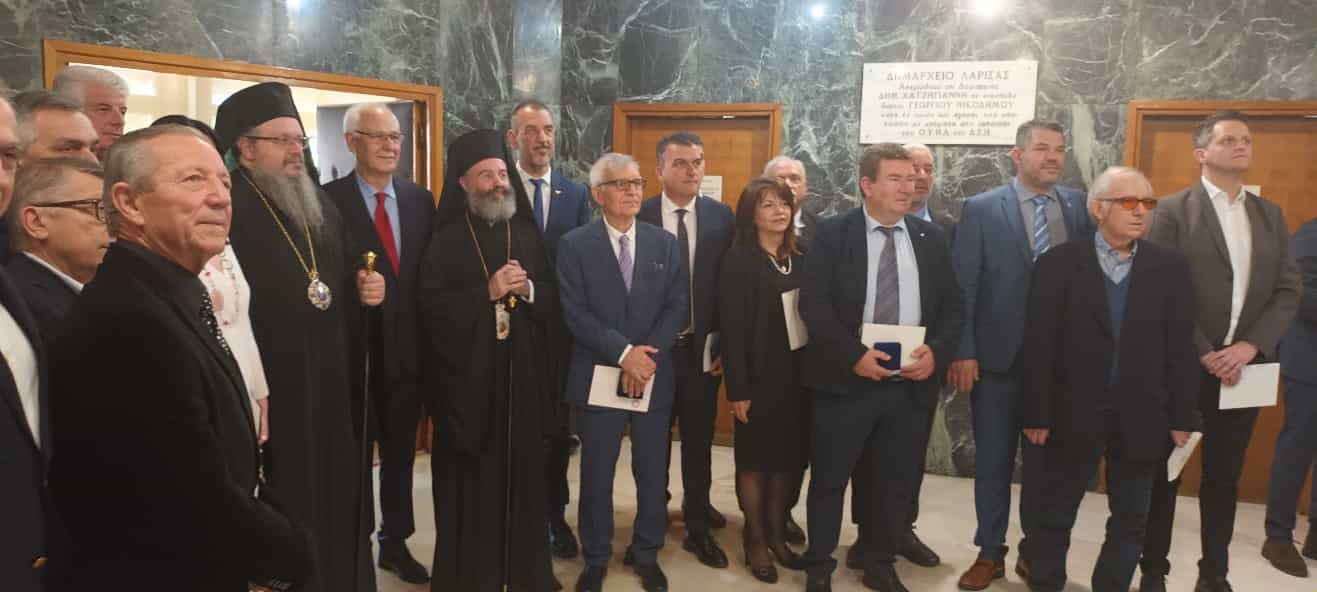 ανακηρύχθηκε επίτιμος δημότης Λάρισας ο Αρχιεπίσκοπος Αυστραλίας κ. Μακάριος 