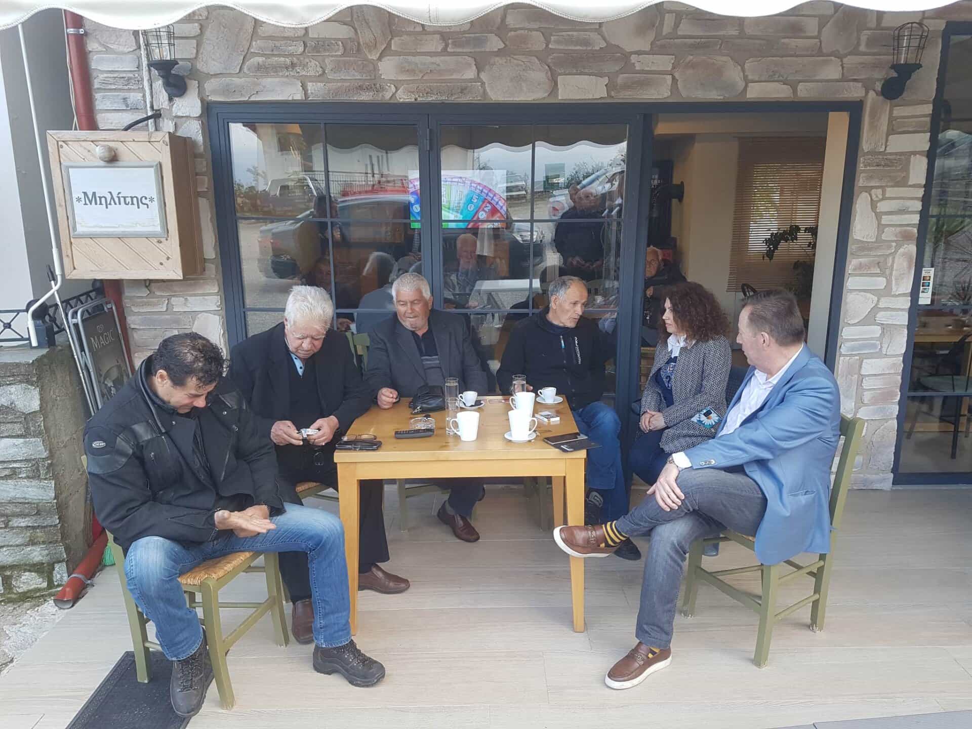 Κόκκαλης σε χωριά της Ελασσόνας