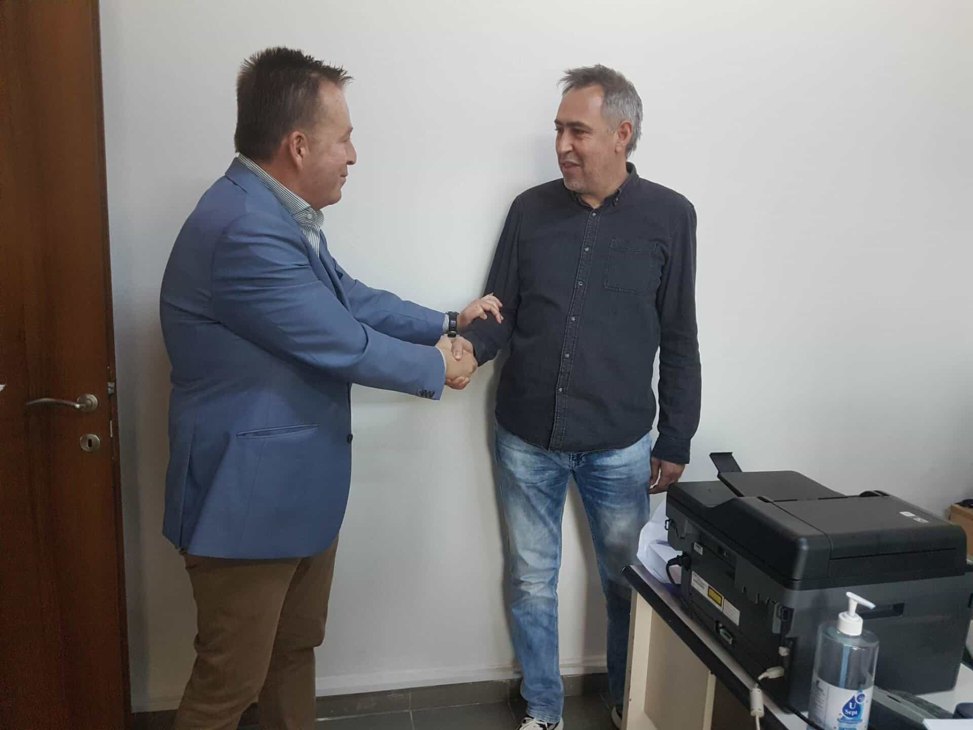 Σε υπηρεσίες - «συμμάχους» των αγροτών στη Λάρισα, ο Βασίλης Κόκκαλης