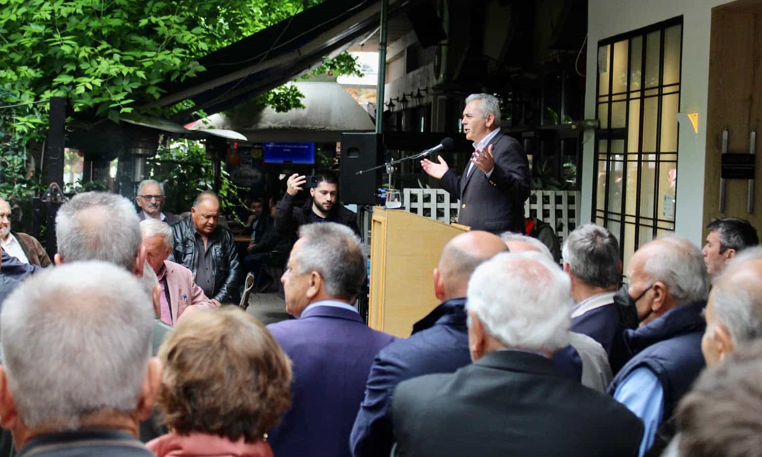 Μ. Χαρακόπουλος σε μεγαλειώδη συγκέντρωση στα Φάρσαλα