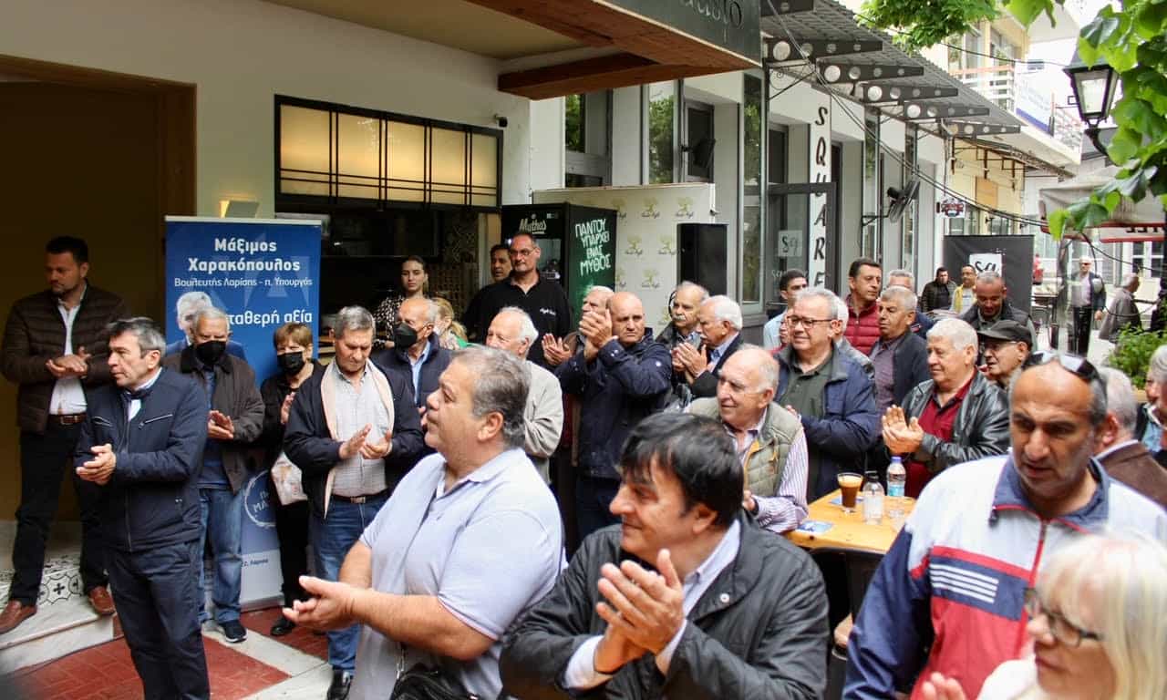 Μ. Χαρακόπουλος σε μεγαλειώδη συγκέντρωση στα Φάρσαλα