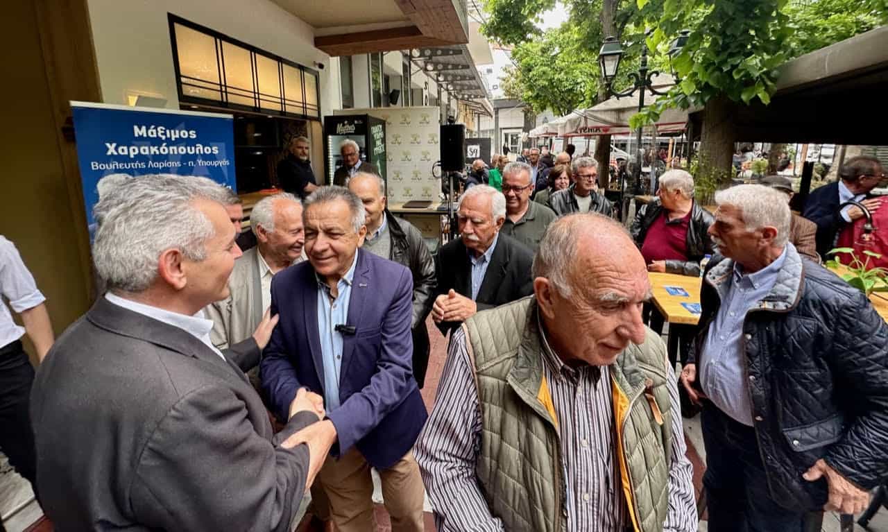 Μ. Χαρακόπουλος σε μεγαλειώδη συγκέντρωση στα Φάρσαλα