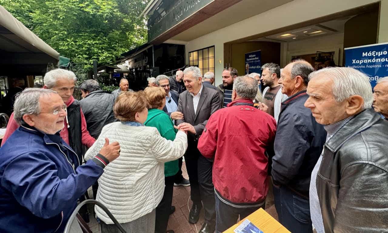 Μ. Χαρακόπουλος σε μεγαλειώδη συγκέντρωση στα Φάρσαλα