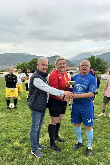 Στον αγώνα με τους παλαίμαχους του Κισσάβου στο πλαίσιο των εκδηλώσεων «ΚΩΝΣΤΑΝΤΙΝΕΙΑ 2023»