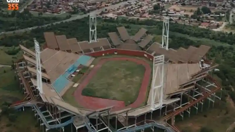 gipedo γηπέδο Mmabatho στη Νότια Αφρική