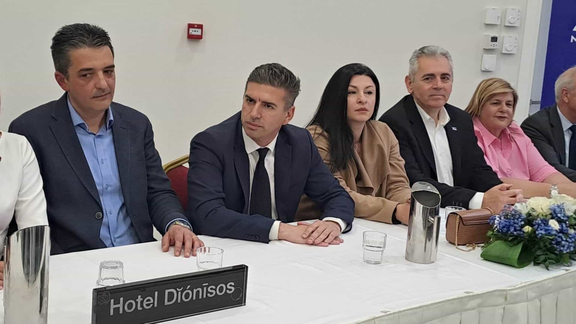 Η «χρυσή» εντεκάδα των υποψήφιων βουλευτών της ΝΔ στη Λάρισα