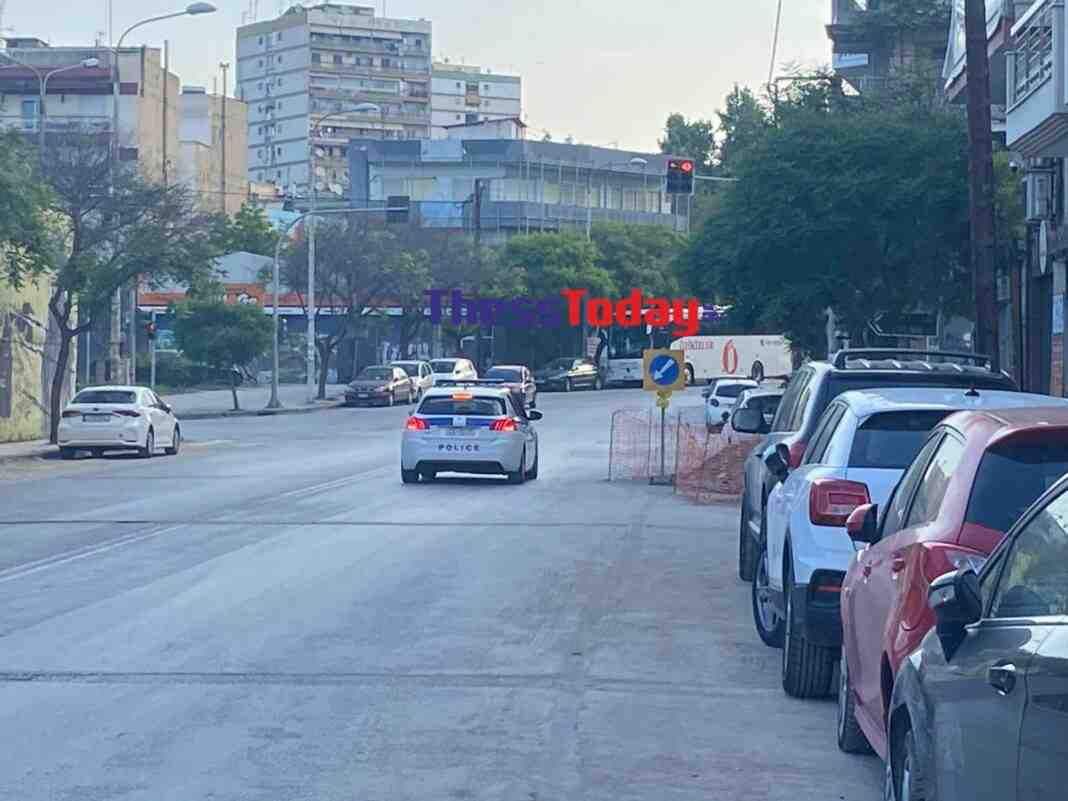 thessaloniki emvolise autokinito Επεισοδιακή καταδίωξη στο κέντρο της Θεσσαλονικη