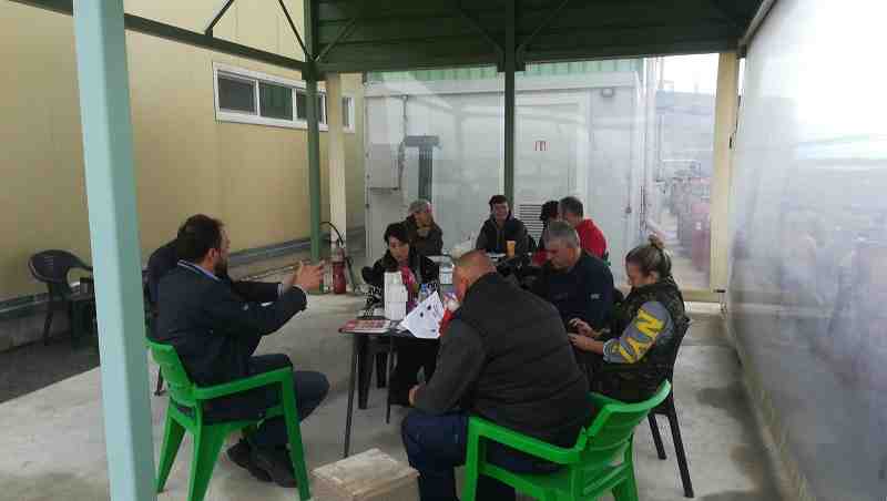 Σε χώρους δουλειάς περιόδευσε ο Γιάννης Σκόκας υποψήφιος βουλευτής του ΚΚΕ