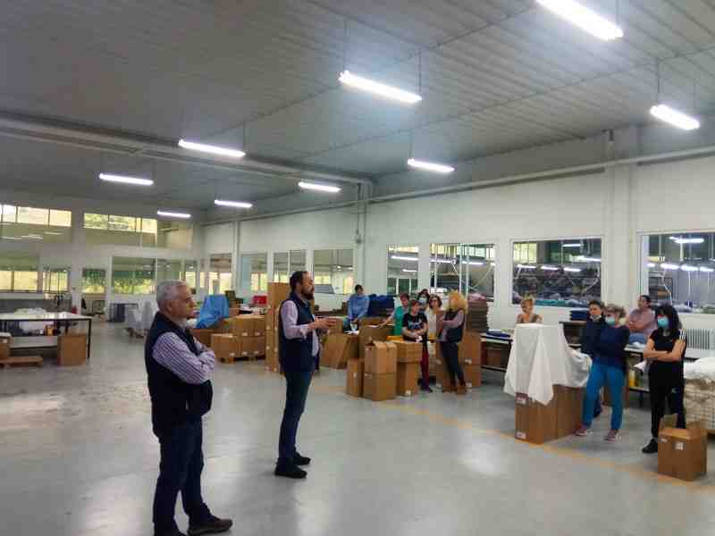 Σε χώρους δουλειάς περιόδευσε ο Γιάννης Σκόκας υποψήφιος βουλευτής του ΚΚΕ
