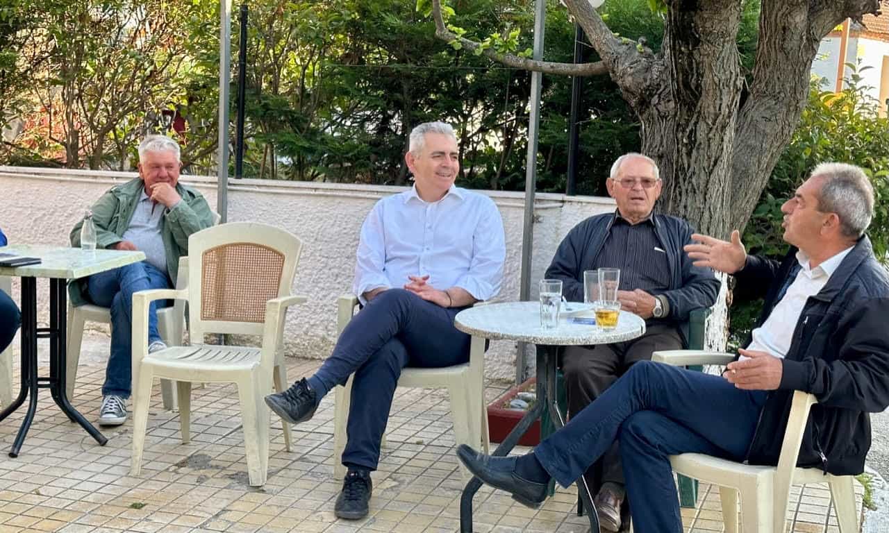 Μ. Χαρακόπουλος σε Γιαννωτά, Άζωρο, Λυκούδι και Δρυμό Ελασσόνας