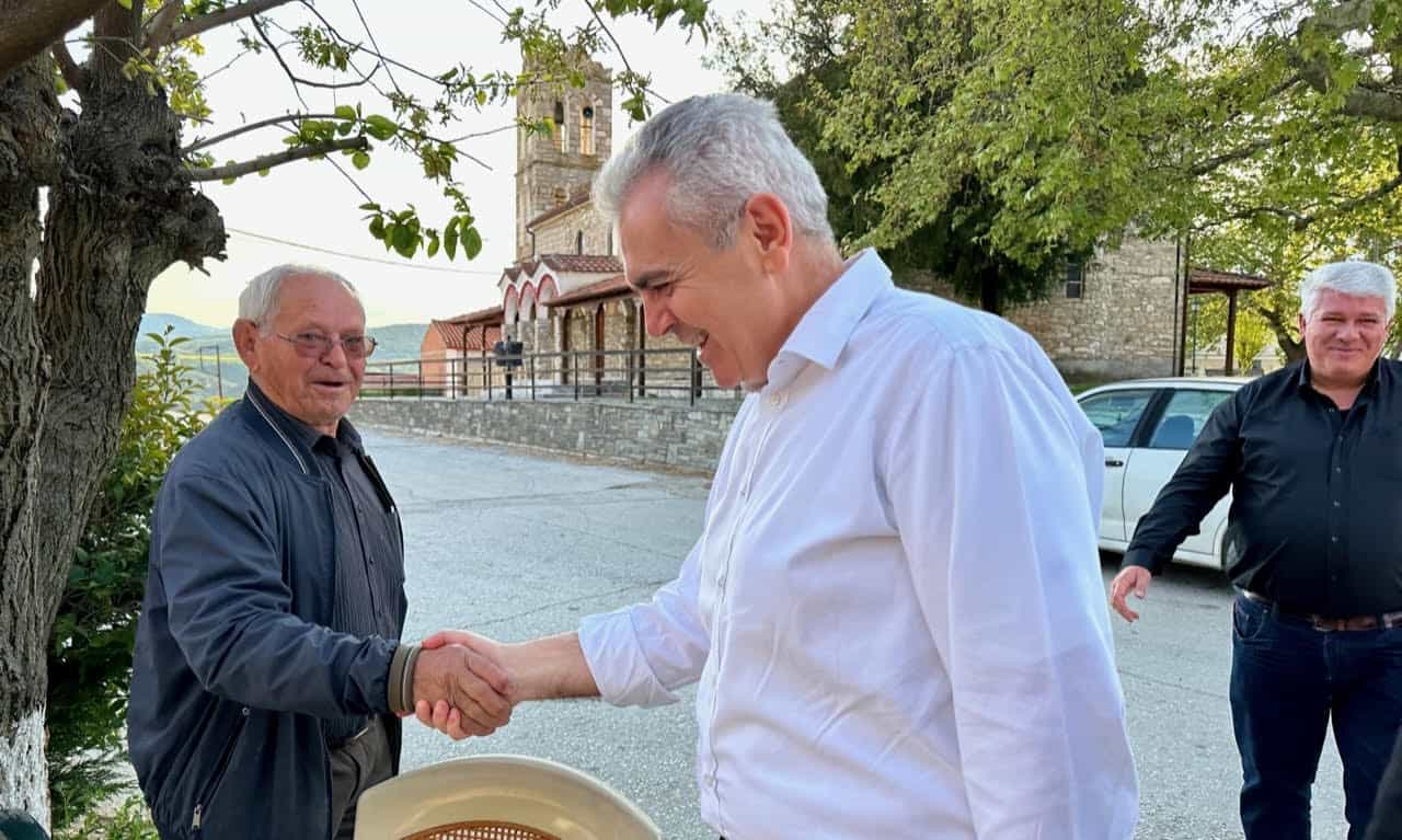 Μ. Χαρακόπουλος σε Γιαννωτά, Άζωρο, Λυκούδι και Δρυμό Ελασσόνας