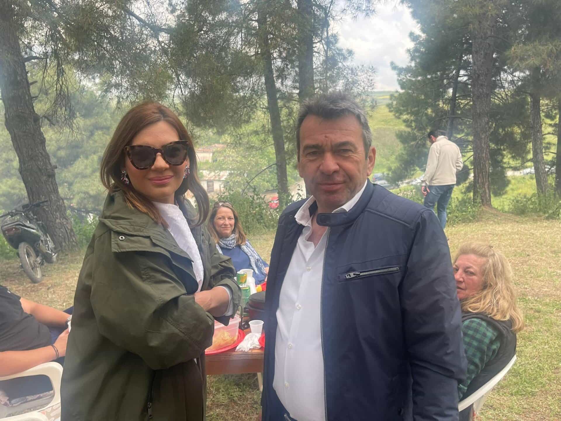 Στέλλα Μπίζιου σε Χτούρι και Κρήνη Φαρσάλων για την Πρωτομαγιά