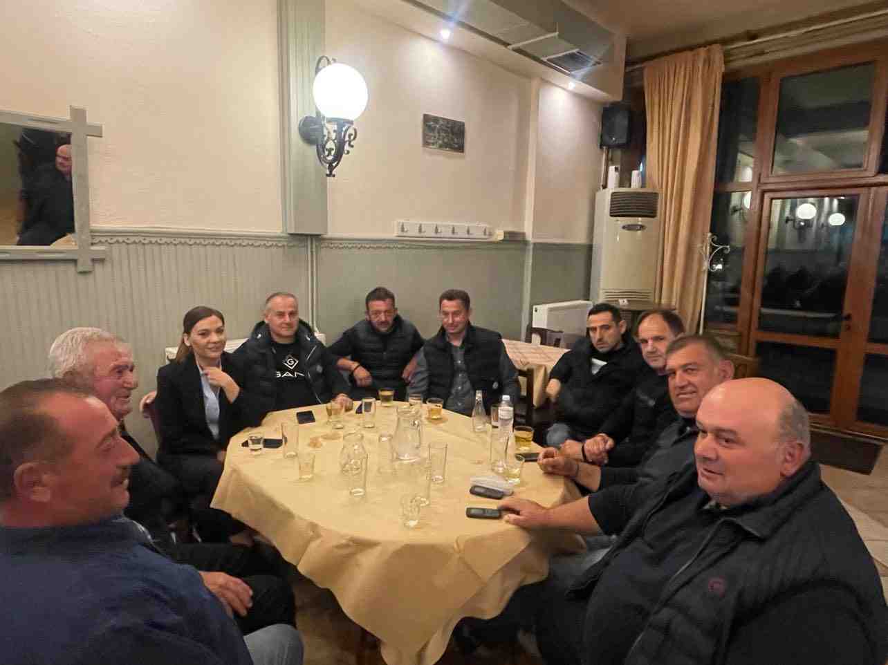 Στέλλα Μπίζιου περιοδεία σε Κυψελοχώρι, Νέσσωνα, Καλοχώρι, Χειμάδι, Όσσα, Συκούριο και Πουρνάρι