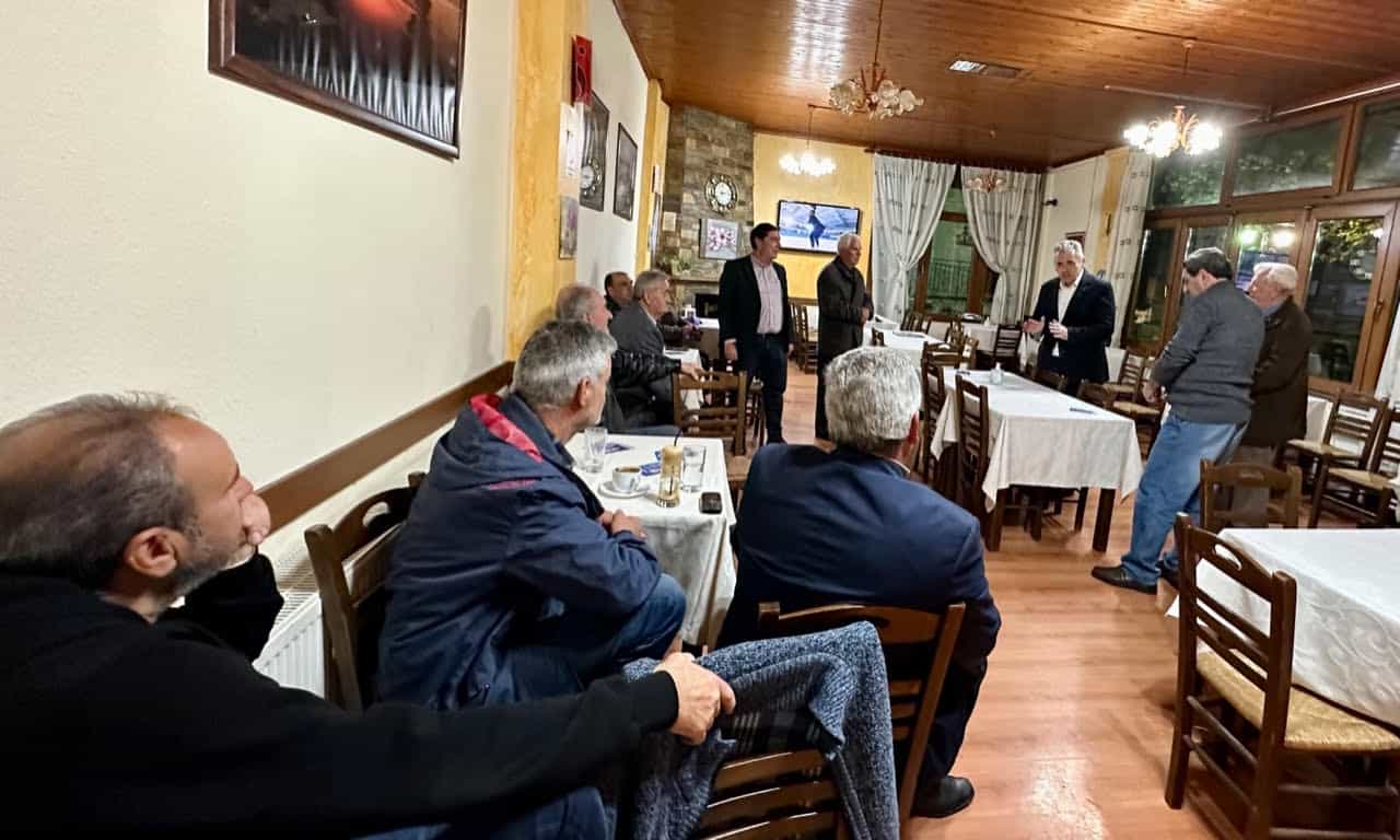 ΜΑΞΙΜΟΣ ΧΑΡΑΚΟΠΟΥΛΟΣ ΣΕ ΧΩΡΙΑ ΤΟΥ ΔΗΜΟΥ ΤΕΜΠΩΝ