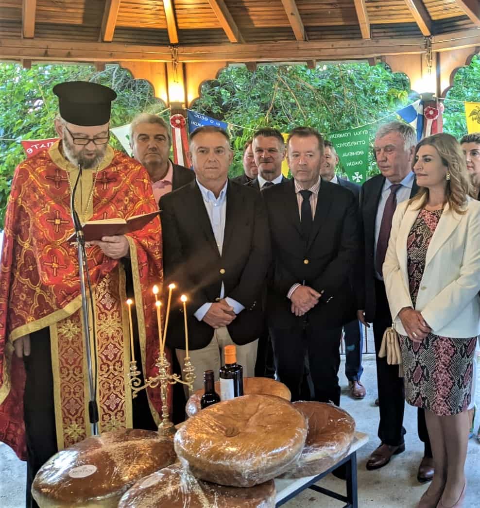 Σε Χάλκη και Ναρθάκι ο Χρήστος Κέλλας για τον Άγιο Αθανάσιο