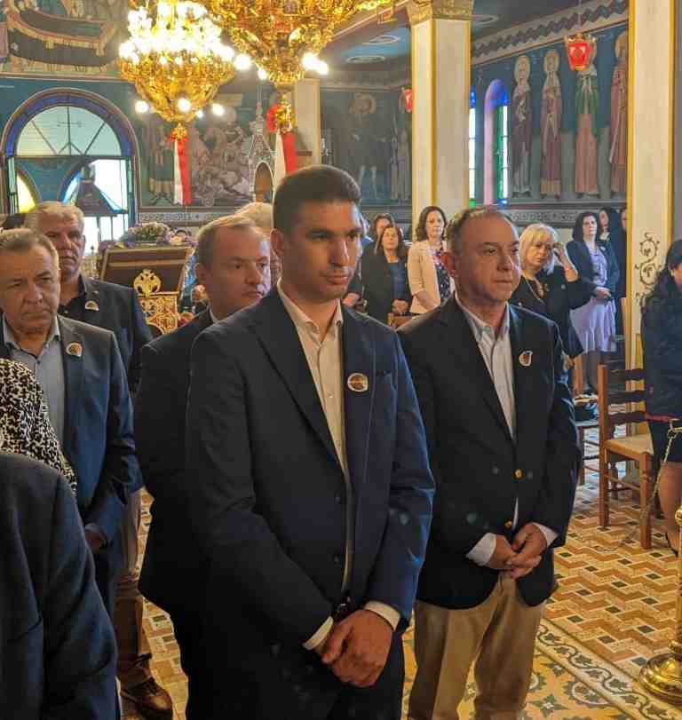 Σε Χάλκη και Ναρθάκι ο Χρήστος Κέλλας για τον Άγιο Αθανάσιο
