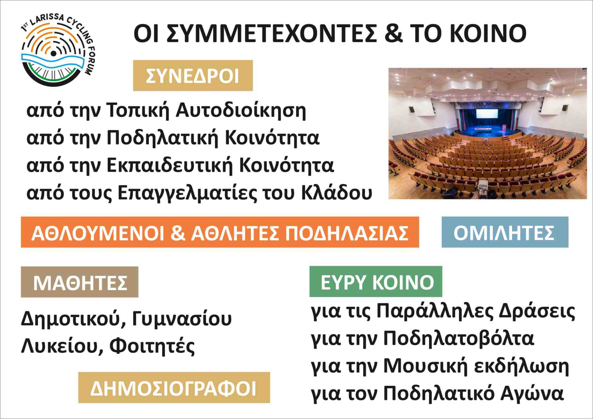 Η καρδιά του ποδηλάτου και της ποδηλασίας χτυπάει στη Λάρισα