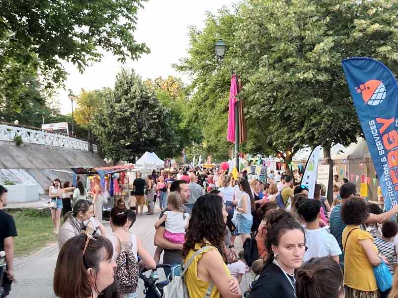 Πλήθος κόσμου στην πρώτη ημέρα του Φεστιβάλ Πηνειού 2023