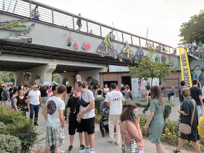 Πλήθος κόσμου στην πρώτη ημέρα του Φεστιβάλ Πηνειού 2023