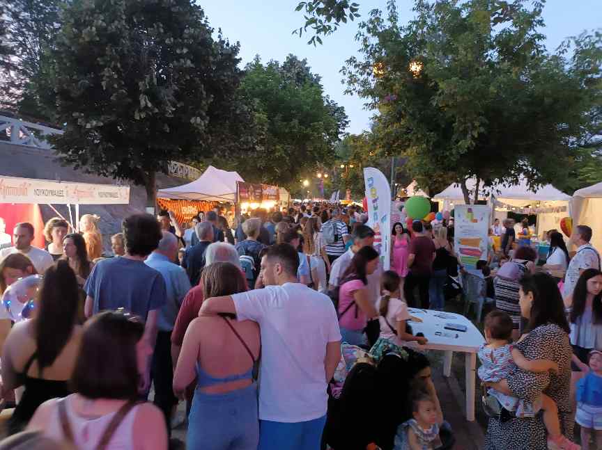 Πλήθος κόσμου στην πρώτη ημέρα του Φεστιβάλ Πηνειού 2023