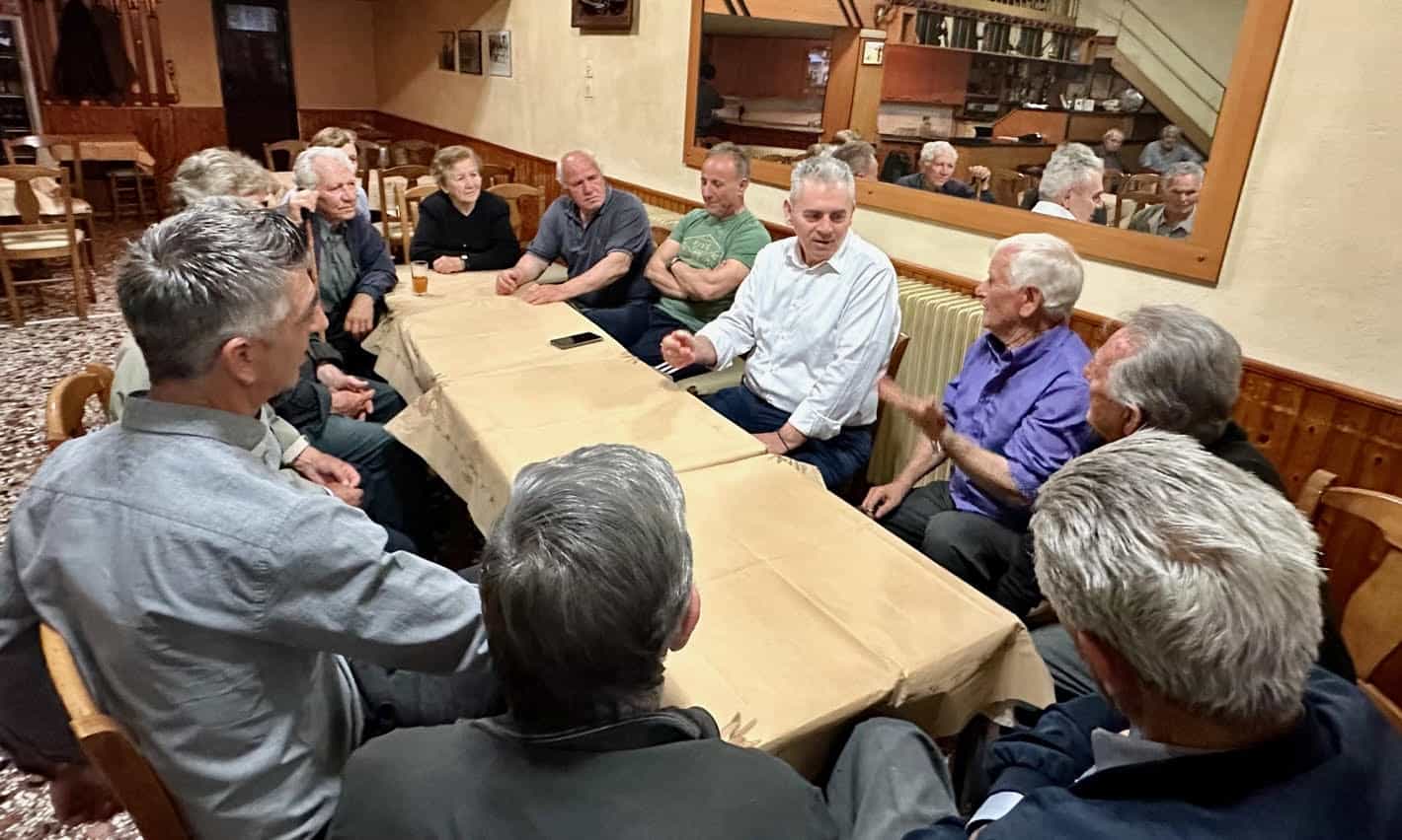 Μ. Χαρακόπουλος στον Δρυμό