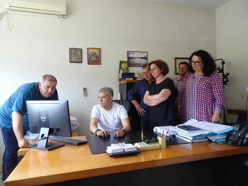 Επίσκεψη Κ. Αγοραστού στον ΤΟΕΒ Ενιπέα