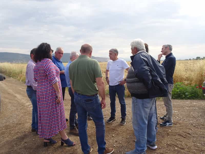 Επίσκεψη Κ. Αγοραστού στον ΤΟΕΒ Ενιπέα