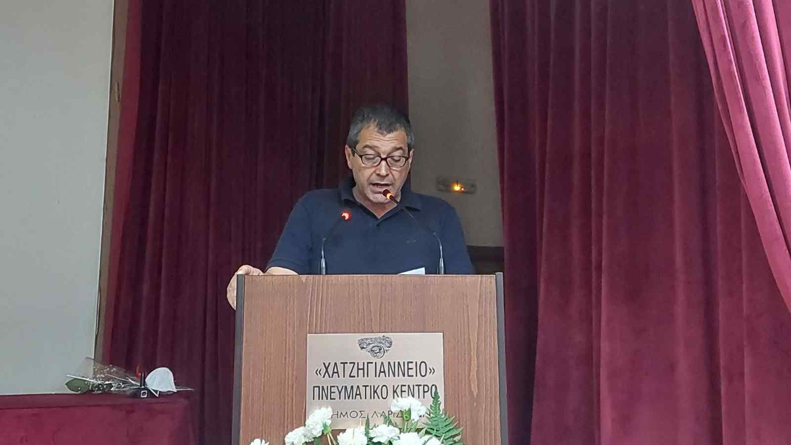 η πολιτική τελετή του Χρήστου Σκαρλάτου