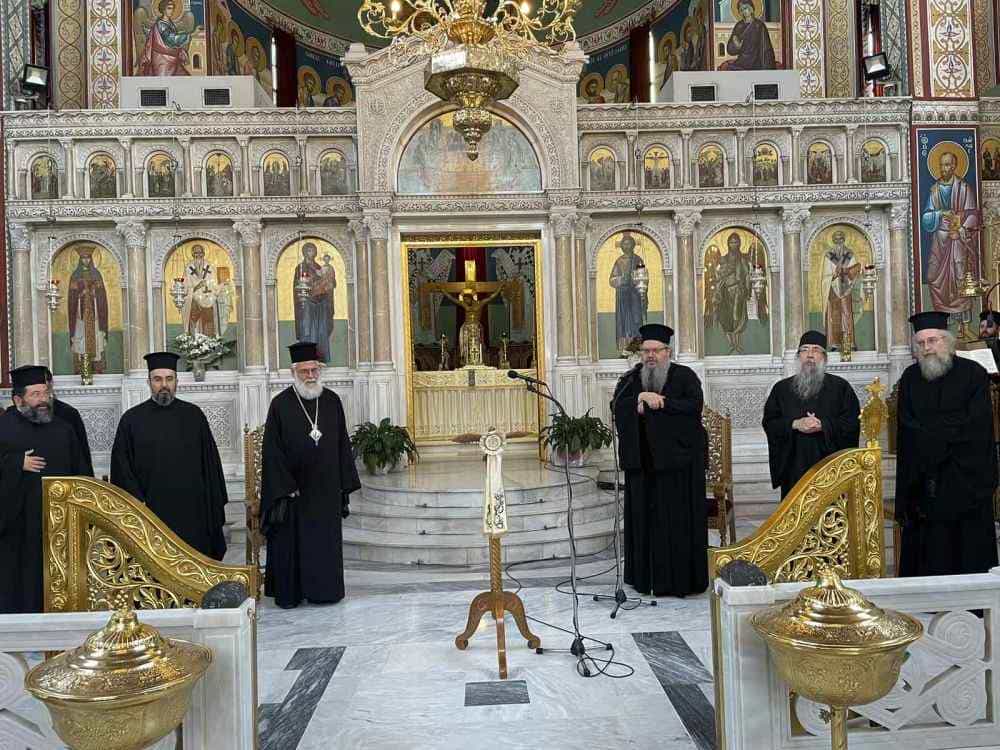 Διεξήχθη γενική ιερατική σύναξη στον Μητροπολιτικό Ναό Αγίου Αχιλλίου Λαρίσης