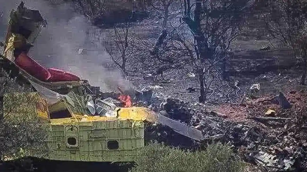 Πώς έπεσε το Canadair
