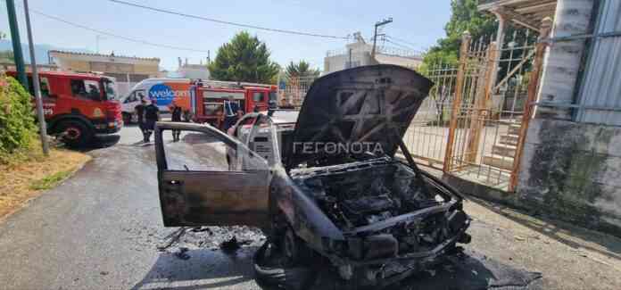 Λαμπάδιασε αυτοκίνητο στις Αλυκές