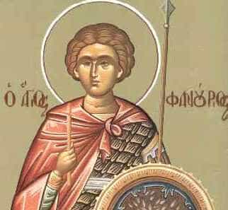 Ο Άγιος Φανούριος