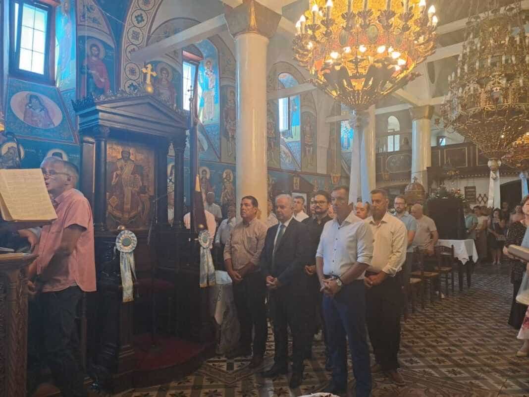 Στη Μεγάλη Θεομητηρική Εορτή της Χριστιανοσύνης στις Εκκλησίες του Δήμου Τεμπών, ο Δήμαρχος Τεμπών κ. Γιώργος Μανώλης