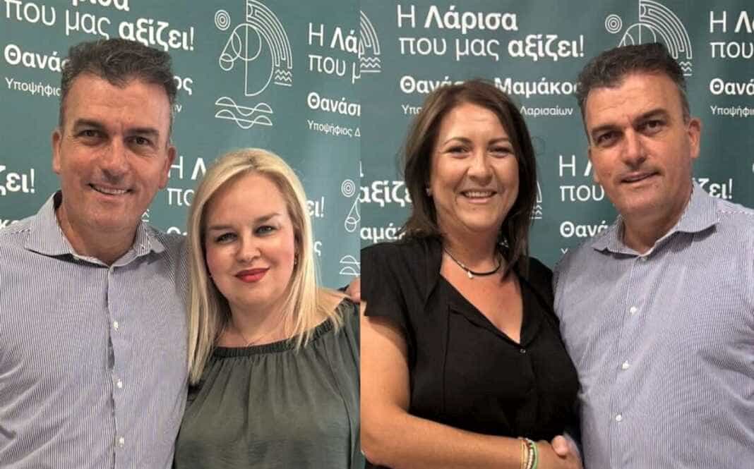 Στο ψηφοδέλτιο της «Λάρισας που μας αξίζει!» η Τριανταφυλλιά Αβδιμιώτη και η Ελισσάβετ Παπαδοπούλου