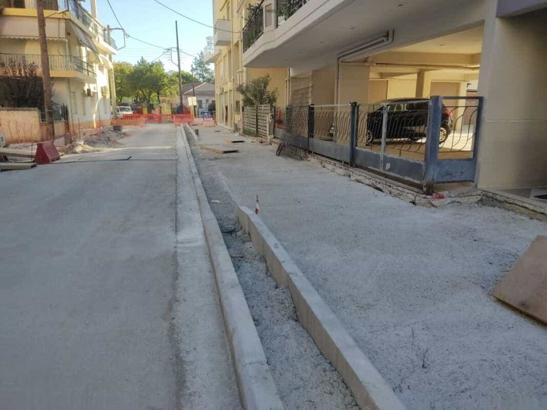 Δήμος Λαρισαίων: Συνεχίζονται τα έργα σε Νικηταρά και Βυζαντίου – Αιόλου