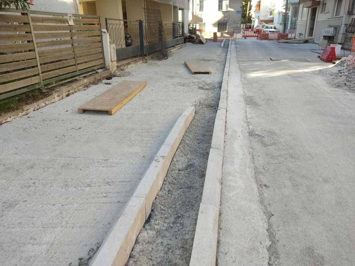 Δήμος Λαρισαίων: Συνεχίζονται τα έργα σε Νικηταρά και Βυζαντίου – Αιόλου