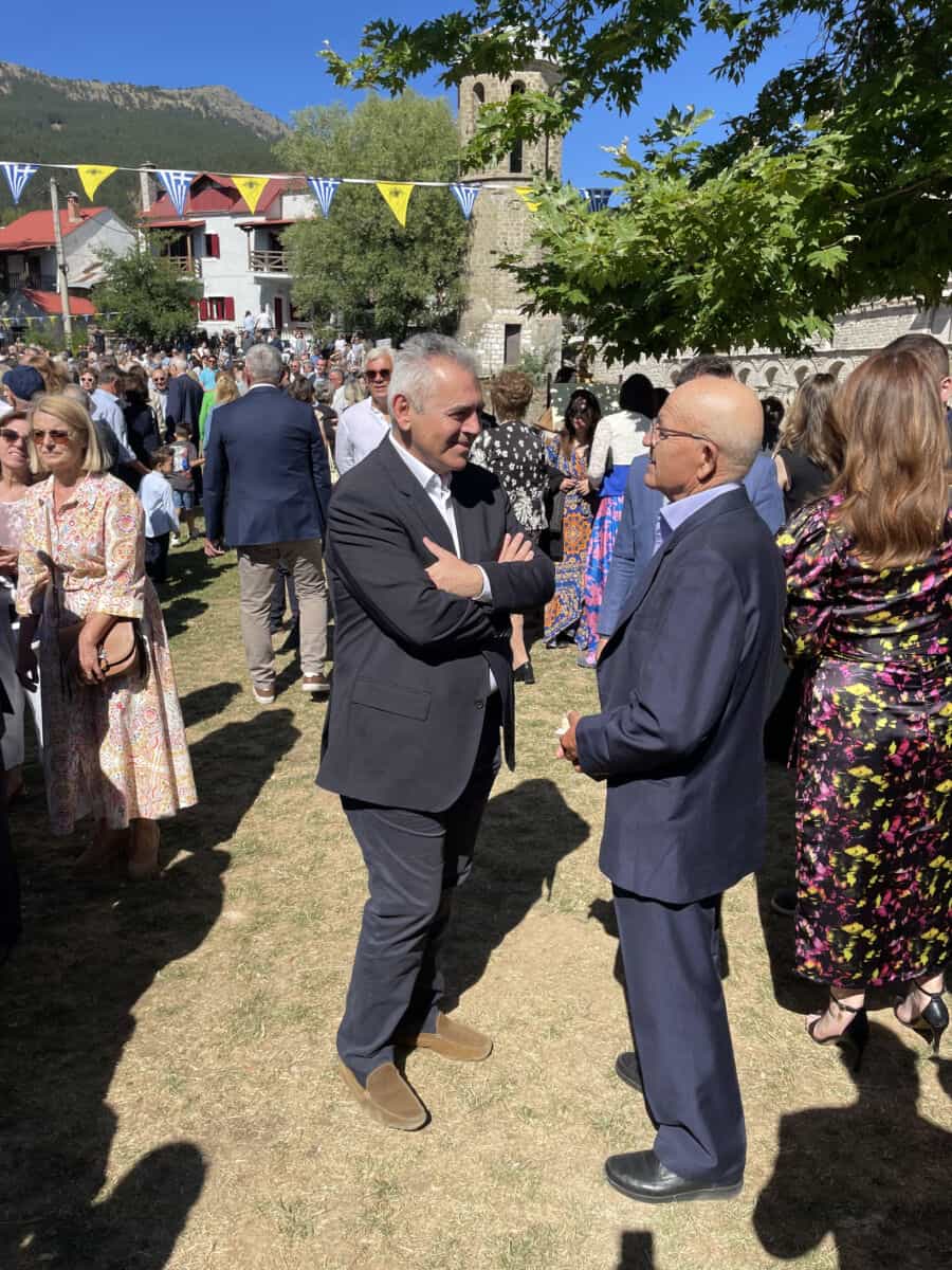 Μ. Χαρακόπουλος από Σαμαρίνα: Η Ελλάδα μπορεί να κερδίσει το στοίχημα του πολυδιάστατου εκσυγχρονισμού (φωτό)