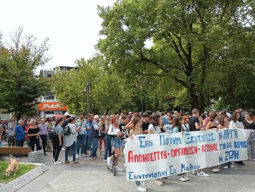 Λάρισα: Μεγάλη απεργιακή συγκέντρωση με φόντο το νέο εργασιακό νομοσχέδιο