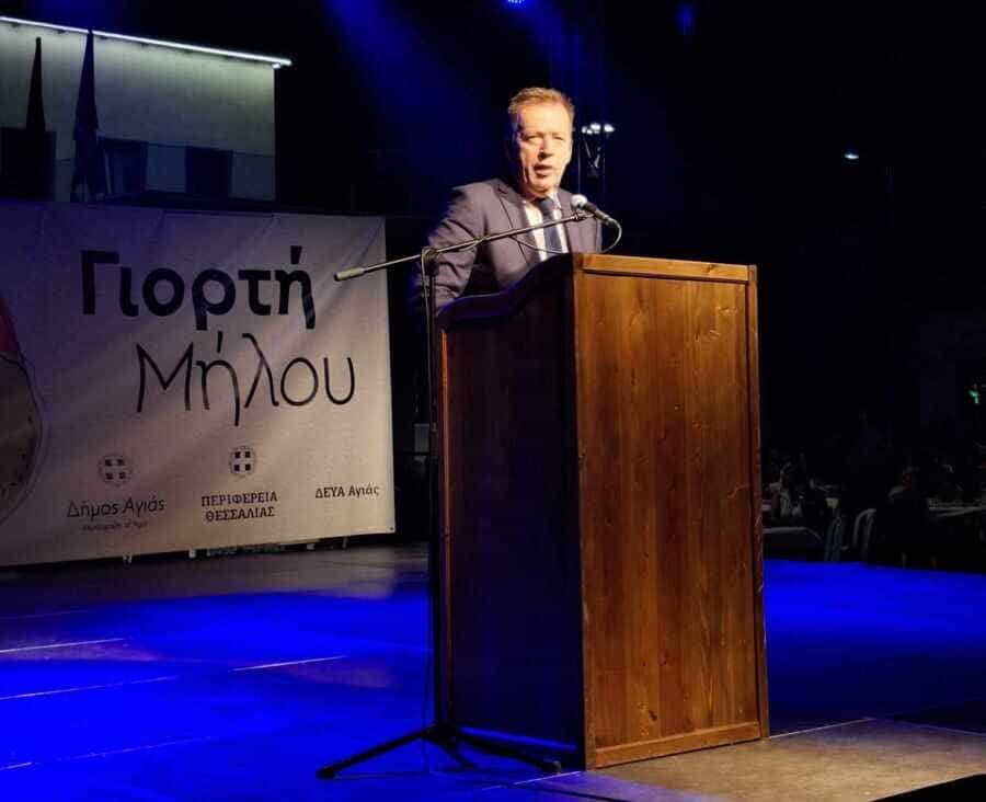 Κόκκαλης στην 26η Γιορτή Μήλου: Μη βιώσιμη σήμερα η μηλοκαλλιέργεια, οφείλουμε να παλέψουμε και να τη στηρίξουμε με κάθε τρόπο