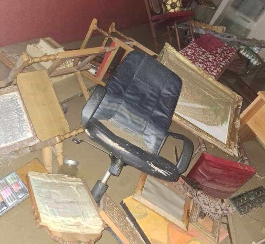 Μεγάλες καταστροφές σε επιχειρήσεις της πόλης από την κακοκαιρία