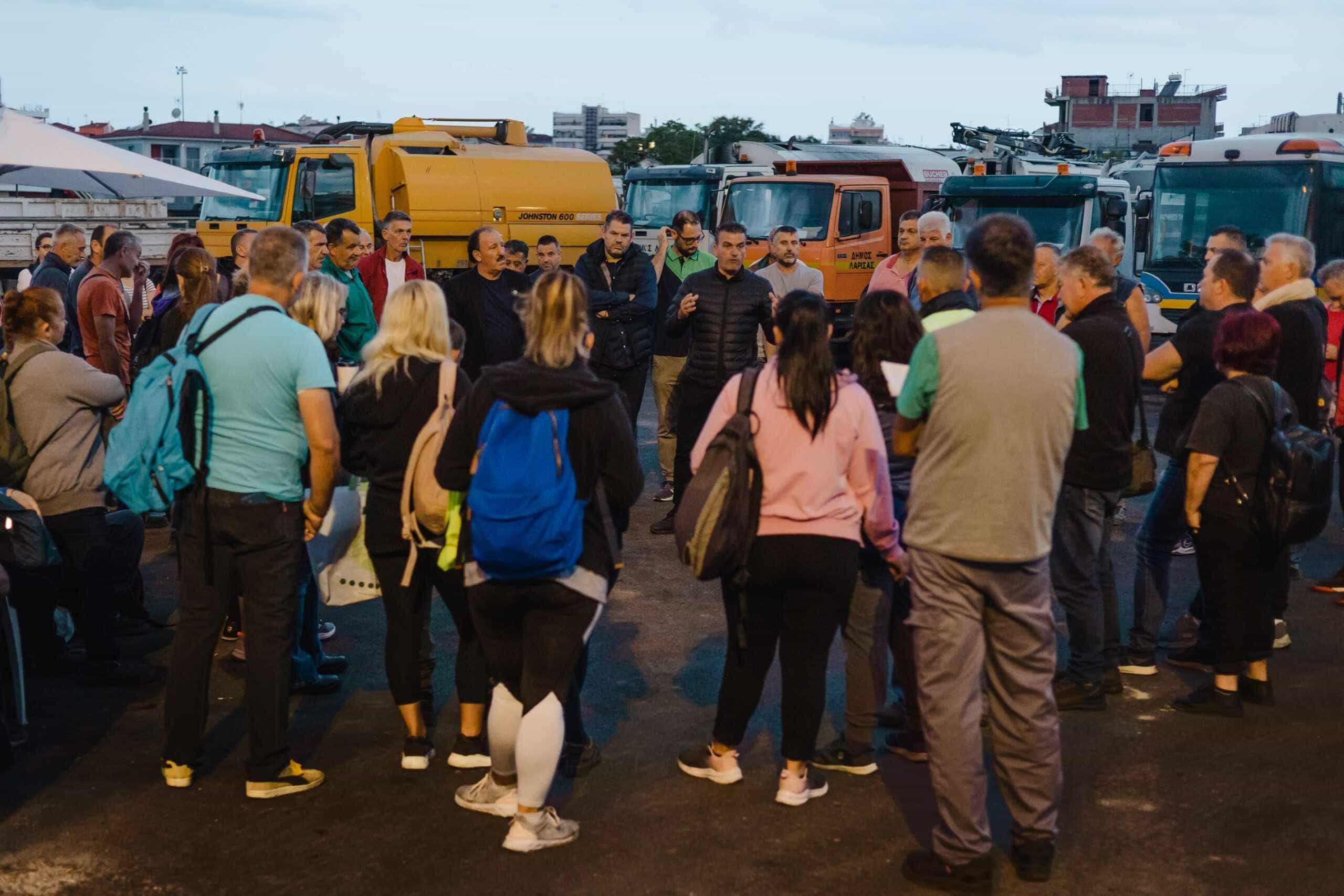 Θανάσης Μαμάκος προς δημοτικούς υπαλλήλους: «Ευχαριστώ για τις υπεράνθρωπες προσπάθειές σας