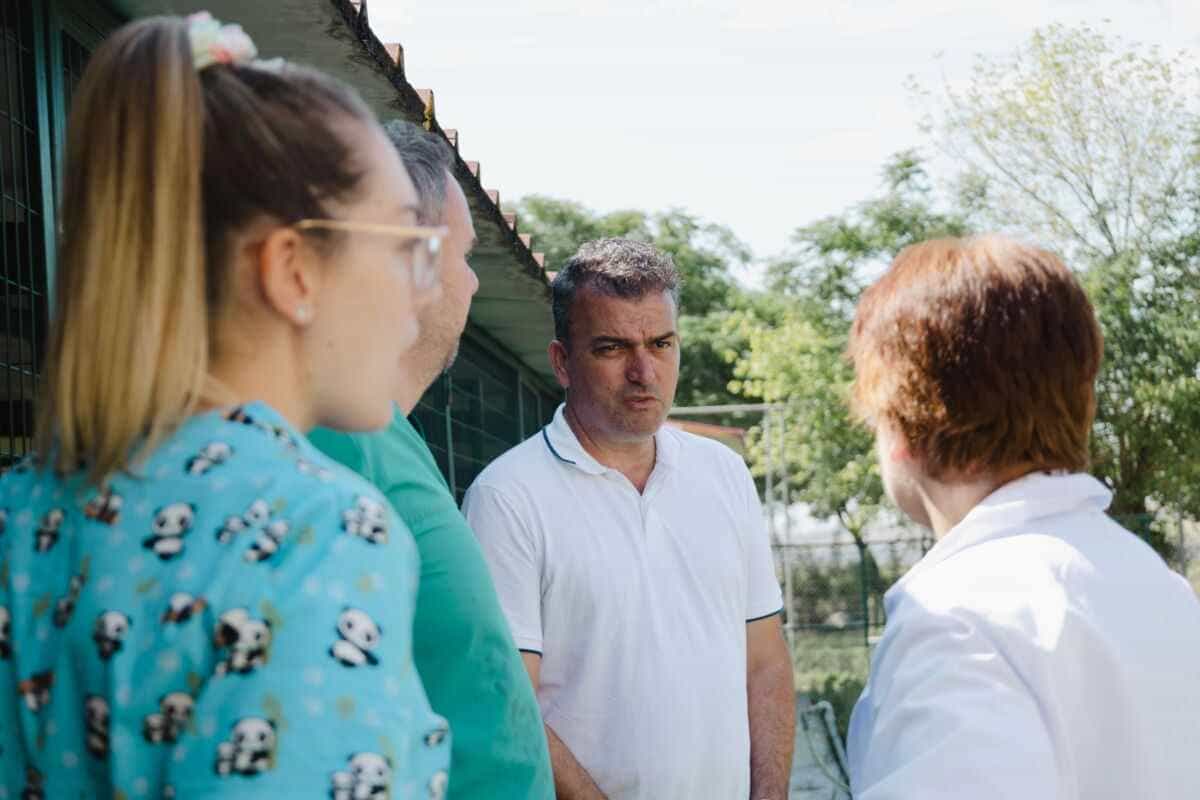 Σε Εργατικές Κατοικίες Γιάννουλης, Αμαξοστάσιο-Πράσινο και Κυνοκομείο ο υποψήφιος δήμαρχος Λαρισαίων, Θανάσης Μαμάκος