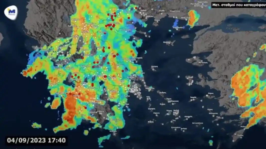Κακοκαιρία Daniel - Meteo