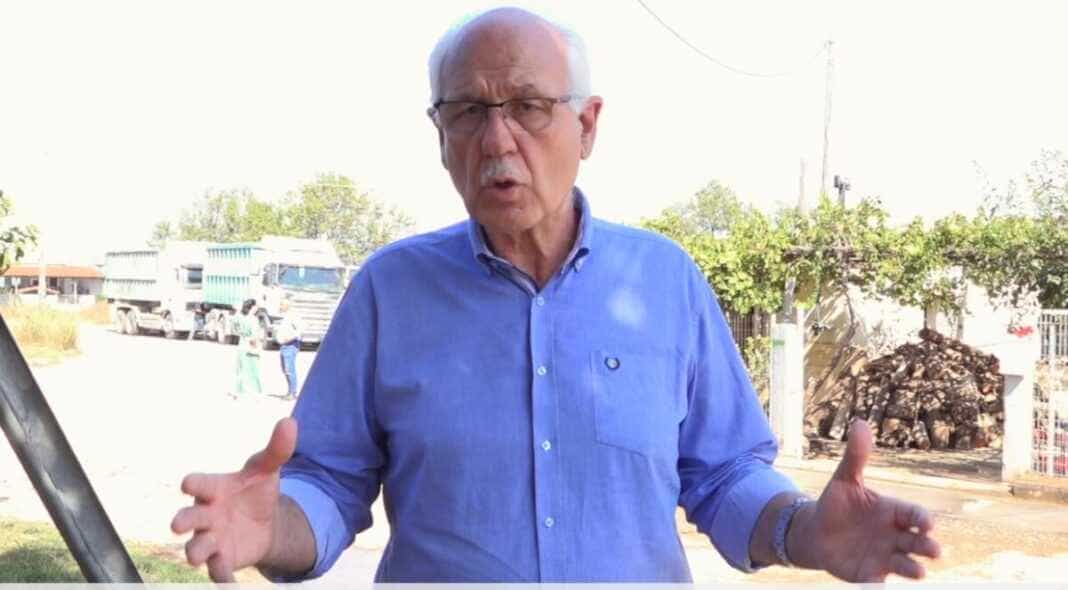 Ενημερωση δημάρχου Λαρισαιων για επιπτώσεις απο θεομηνία