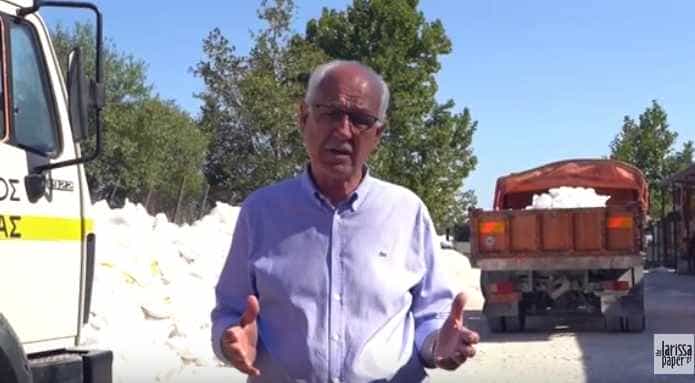 δηλωση δημάρχου Λαρισαίων Απόστολου Καλογιάννη για επιπτωσεις απο κακοκαιρία