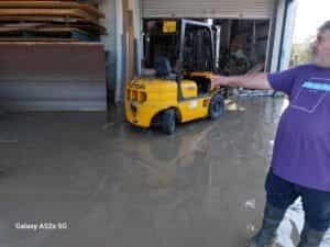 Επιμελητήριο Λάρισας: Επίσκεψη στις πληγείσες Επιχειρήσεις της οδού Βόλου